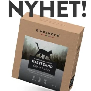 Kingsmoor Kattesand Aktiv Karbon