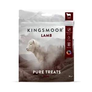 Kingsmoor Lufttørkede godbiter lam 80g
