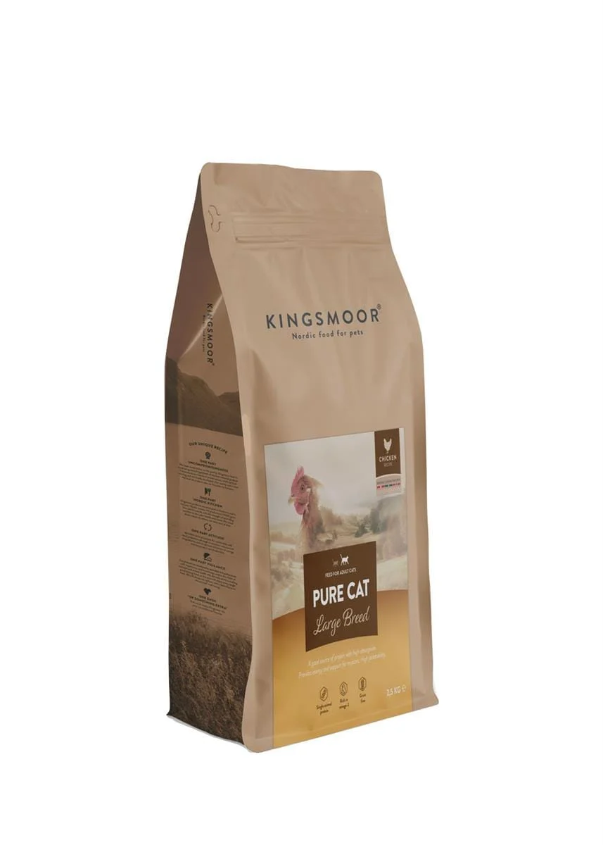 Kingsmoor Pure Chicken Adult Large Cat 2,5kg