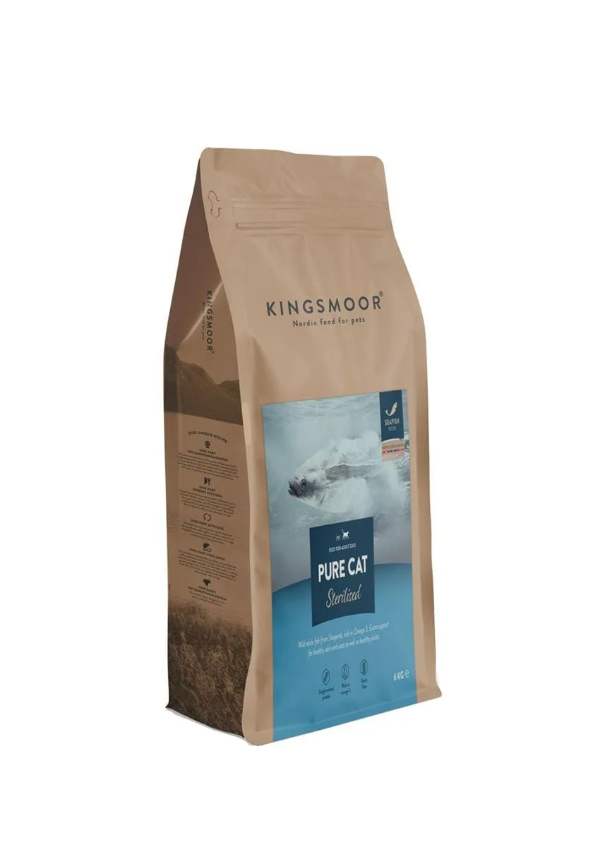 Kingsmoor Pure Seafish Sterilized Cat 6kg