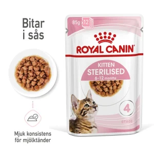 Kitten Sterilised Gravy V氓tf么r for kattunger