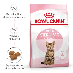 Kitten Sterilised T酶rrf么r for kattunger