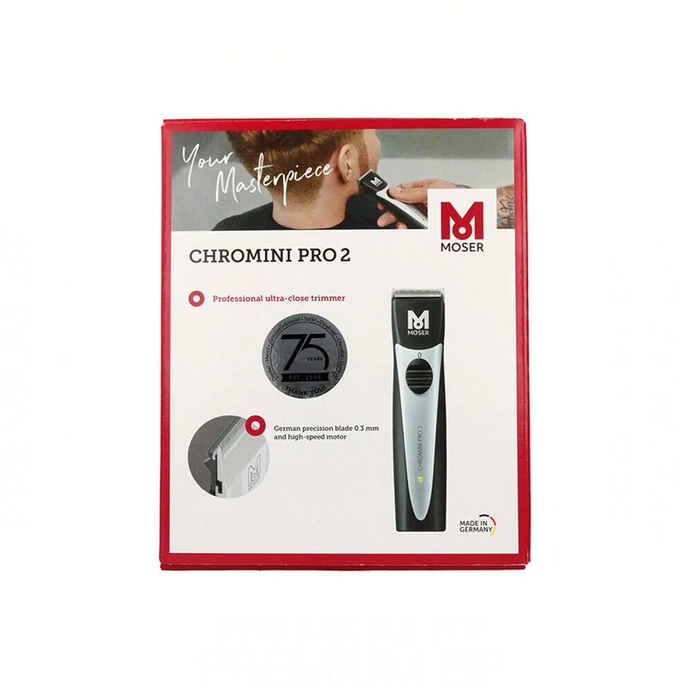 Klippmaskin 1591 Chromini Pro2 32Mm Moser Svart