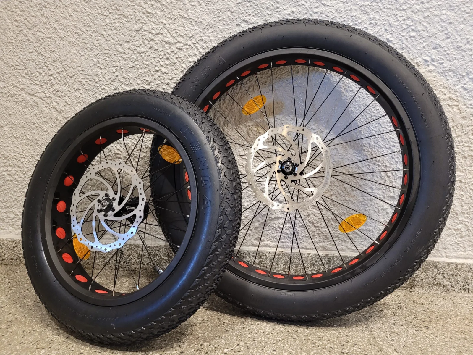 Komplett Fatbikehjul til Trollbike/Kickbike