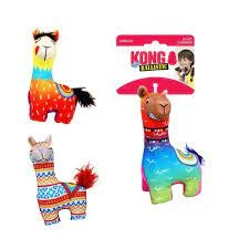 Kong Ballistic Vibez Llamas Mix S/M 23X20X11Cm
