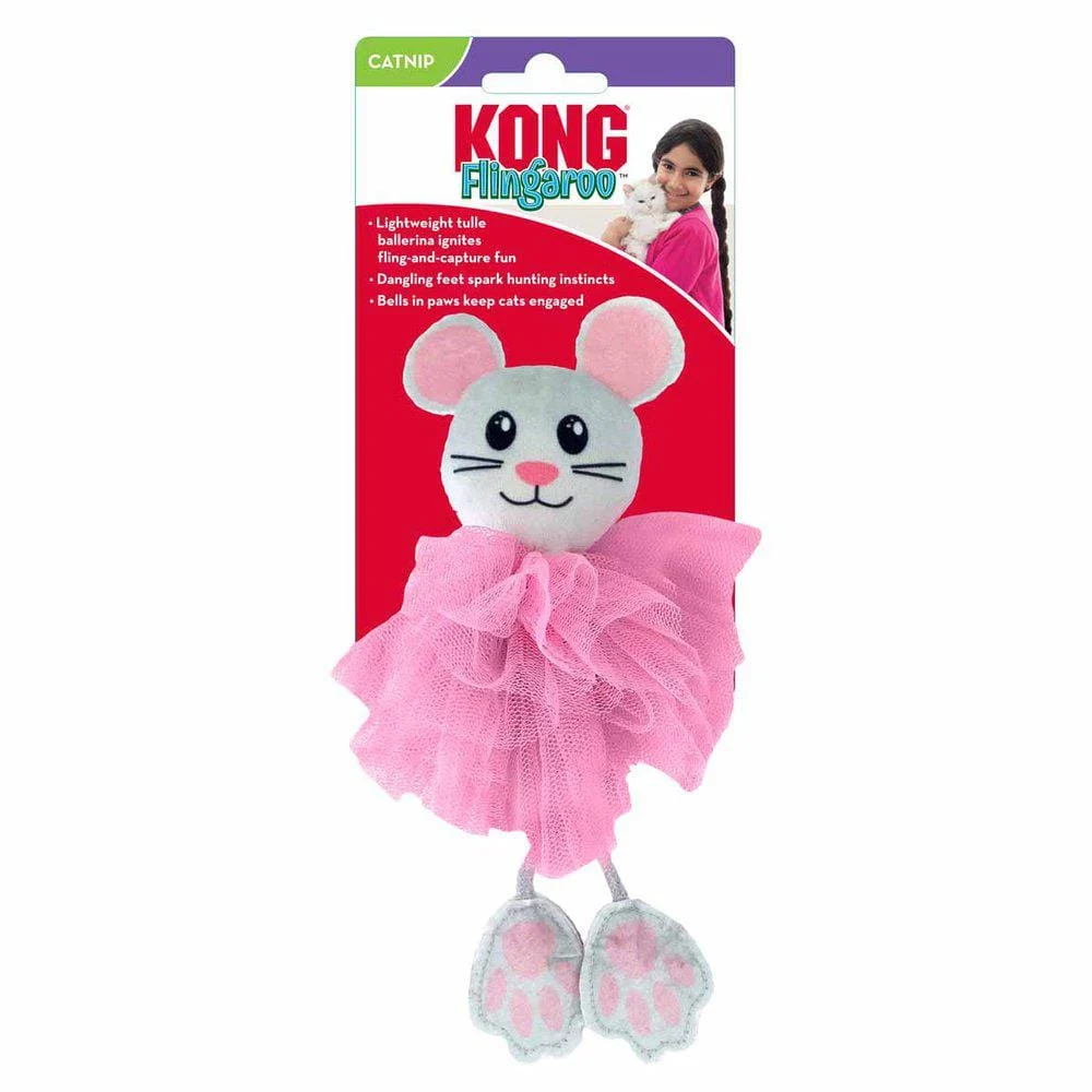 KONG Cat Flingaroo Tutu Mix 18×9,5x4cm