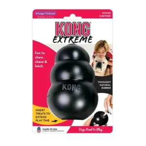 KONG Extreme – Sort, ekstra sterk hundeleke