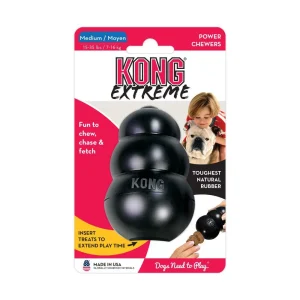 KONG Extreme, Svart, M, 9x6cm.