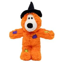 Kong Halloween Knots Witch Bear Orange S/M