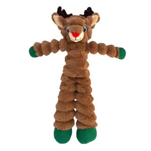 KONG Holiday Juleleke Shakers Crumples Reinsdyr XL 51x22x8cm