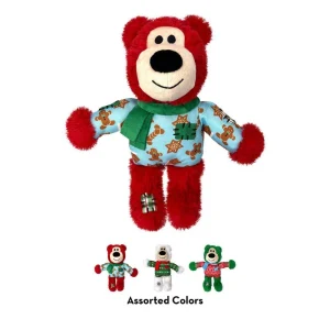 KONG Holiday Juleleke Wild Knots Bear S/M 18x12x7cm