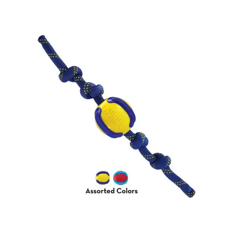 KONG Jaxx Brights Ball rope Mix M 33cm