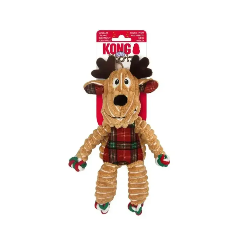 KONG Juleleke Bamse Wild knots Reinsdyr