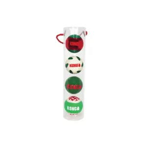 KONG Juleleke Occasions Ball 4p 7cm