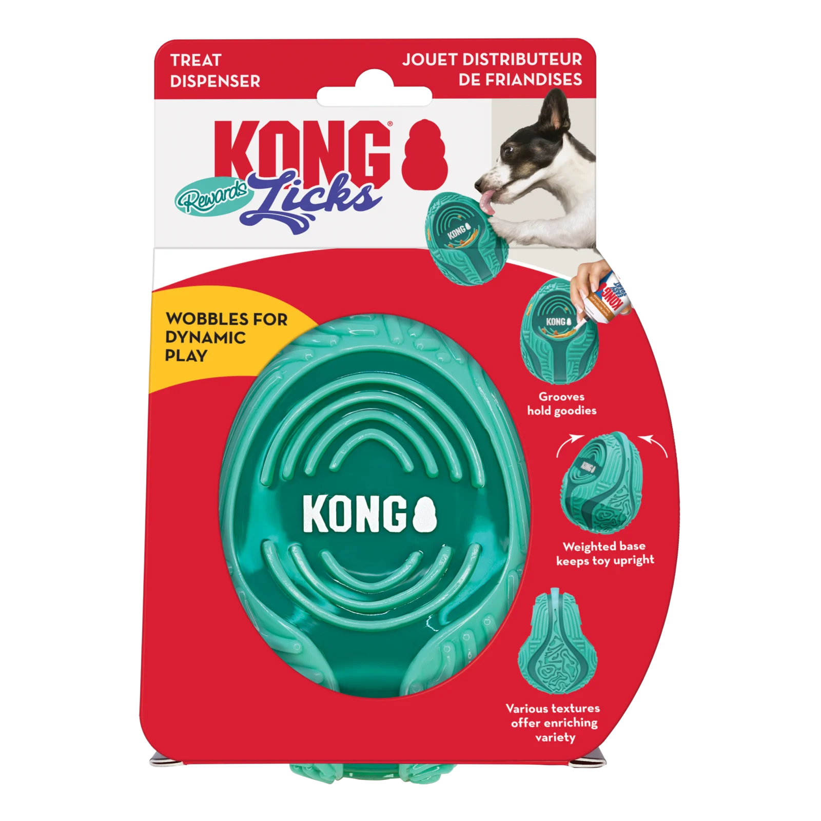 KONG Licks Reward Slikkeleke Aktivitetsleke