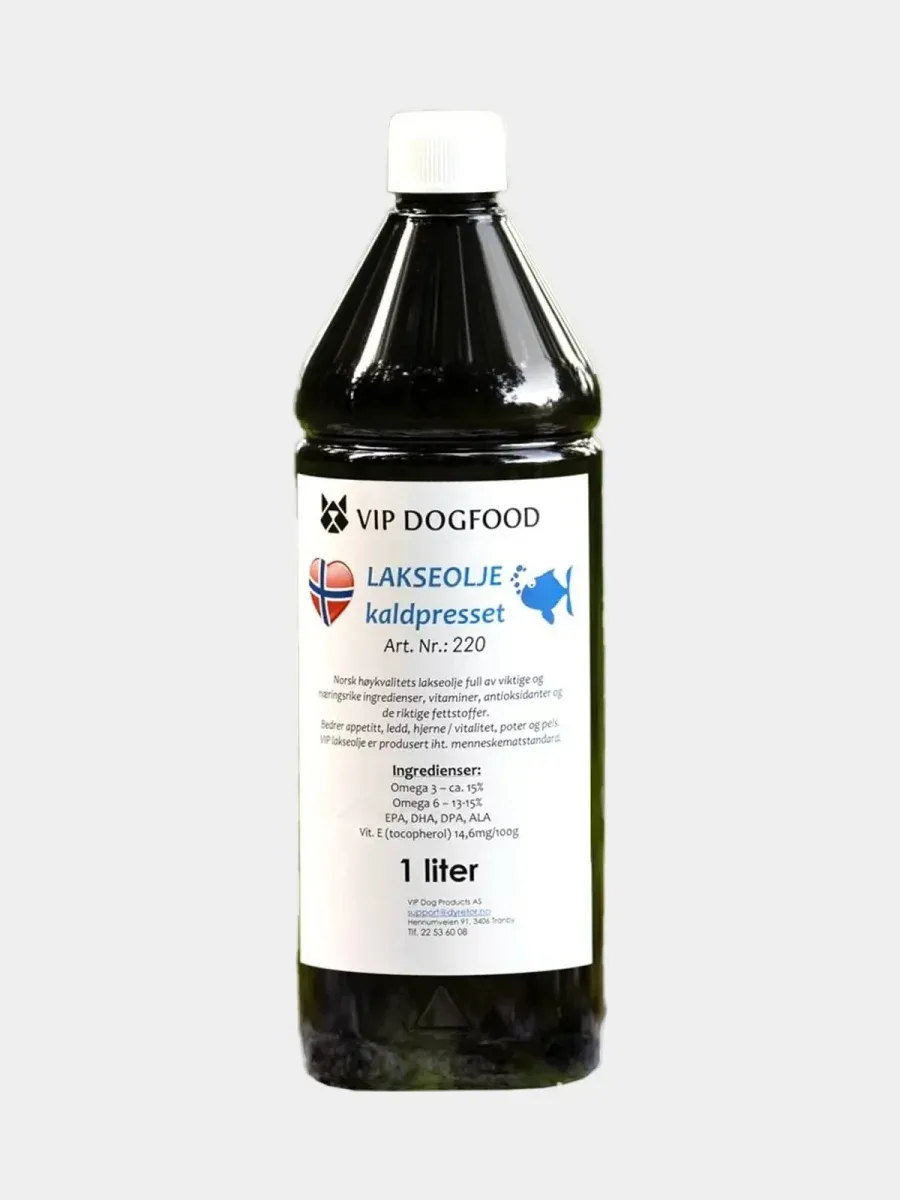 Lakseolje 1L
