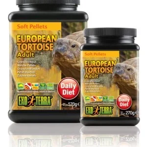 Landskilpaddefôr voksen 570Gr Soft Pellets Exoterra