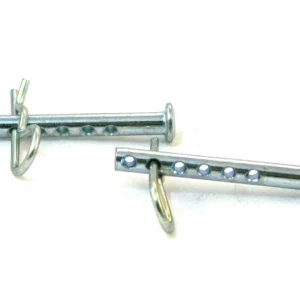 Låsepinne sledebelegg m/R-clips, 1 par