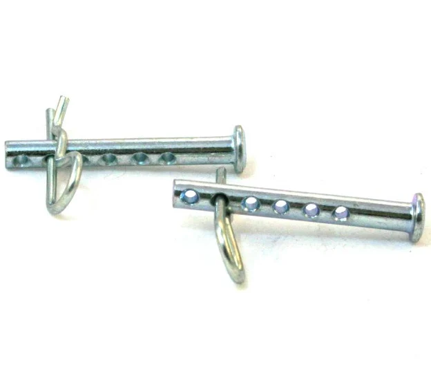 Låsepinne sledebelegg m/R-clips, 1 par