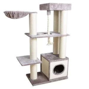 Leicester scratching post grey