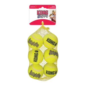 Leke SqueakAir Balls 6p Gul M