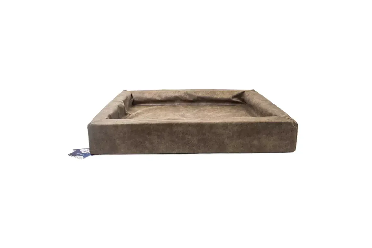 Let’s Sleep Comfy Cushion Dog Basket Taupe Large