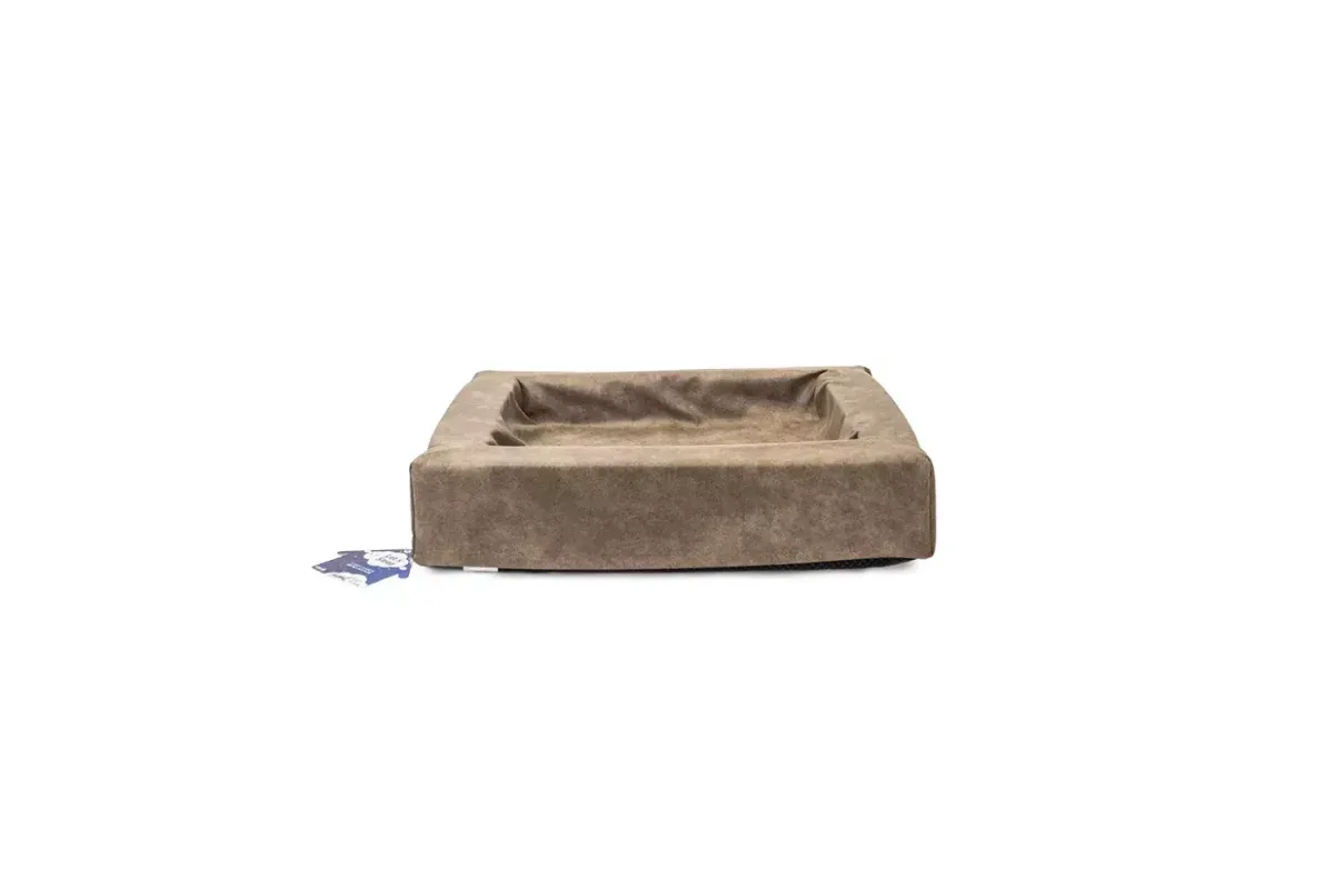 Let’s Sleep Comfy Cushion Dog Basket Taupe Medium