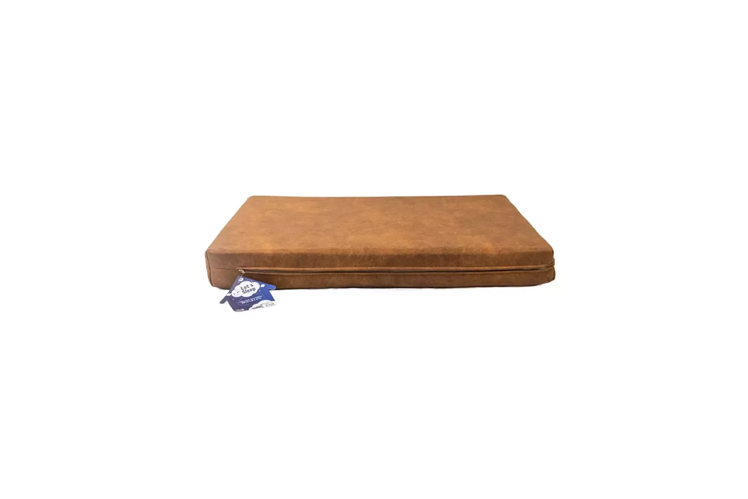 Let’s Sleep Mellow Mattress Orthopaedic Bed Cognac Medium
