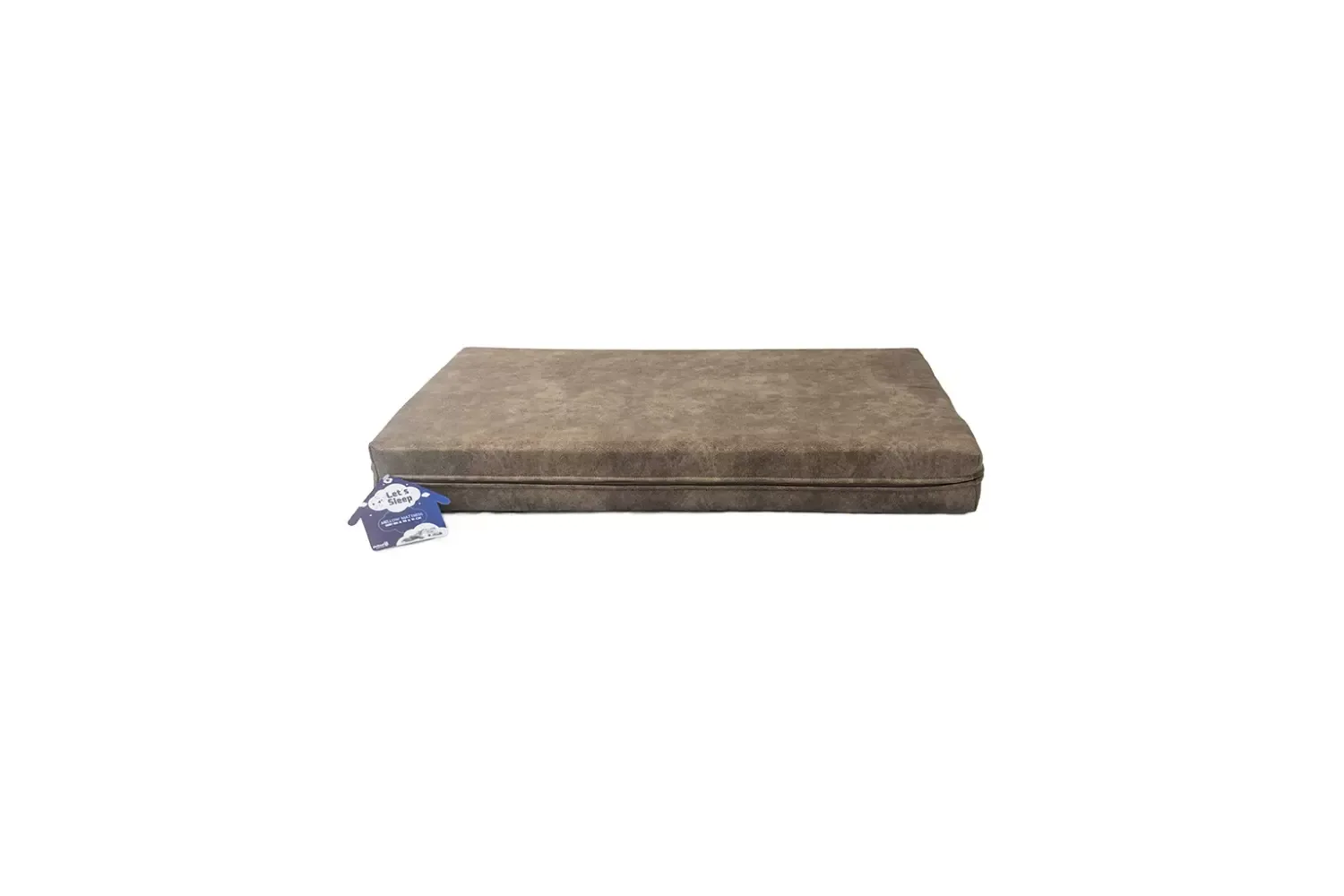 Let’s Sleep Mellow Mattress Orthopaedic Bed Taupe XLarge