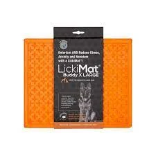 LICKIMAT ‘Buddy’ XL, Orange, 30,5×25,5cm.