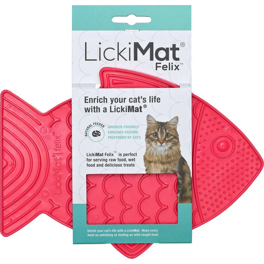 Lickimat Cat Felix Rosa 22X16Cm - Image 2