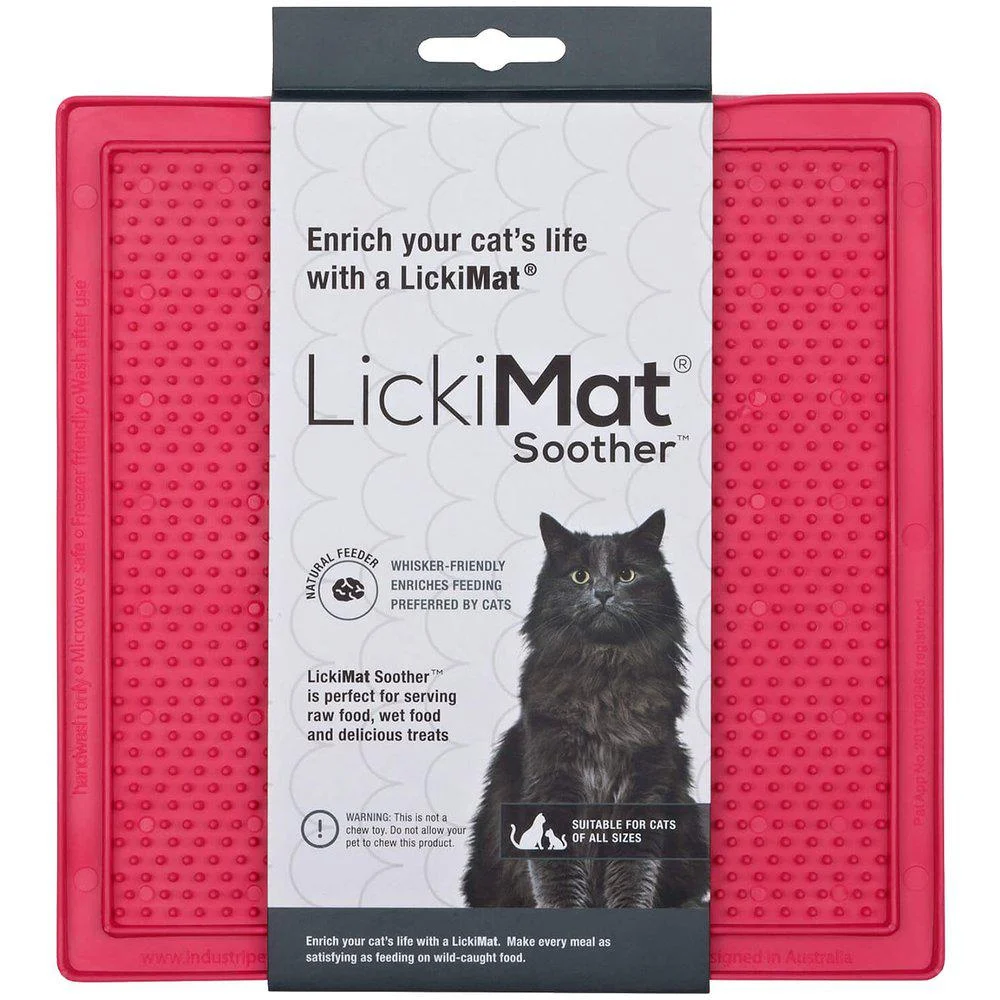 Lickimat Cat Soother Rosa 20X20Cm - Image 2