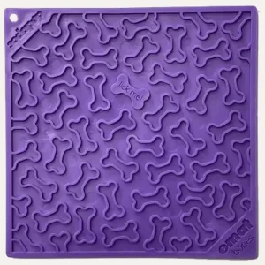 Lickimat Purple Bones Large