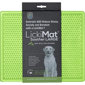 Lickimat Soother XL grønn 30,5×25,5cm