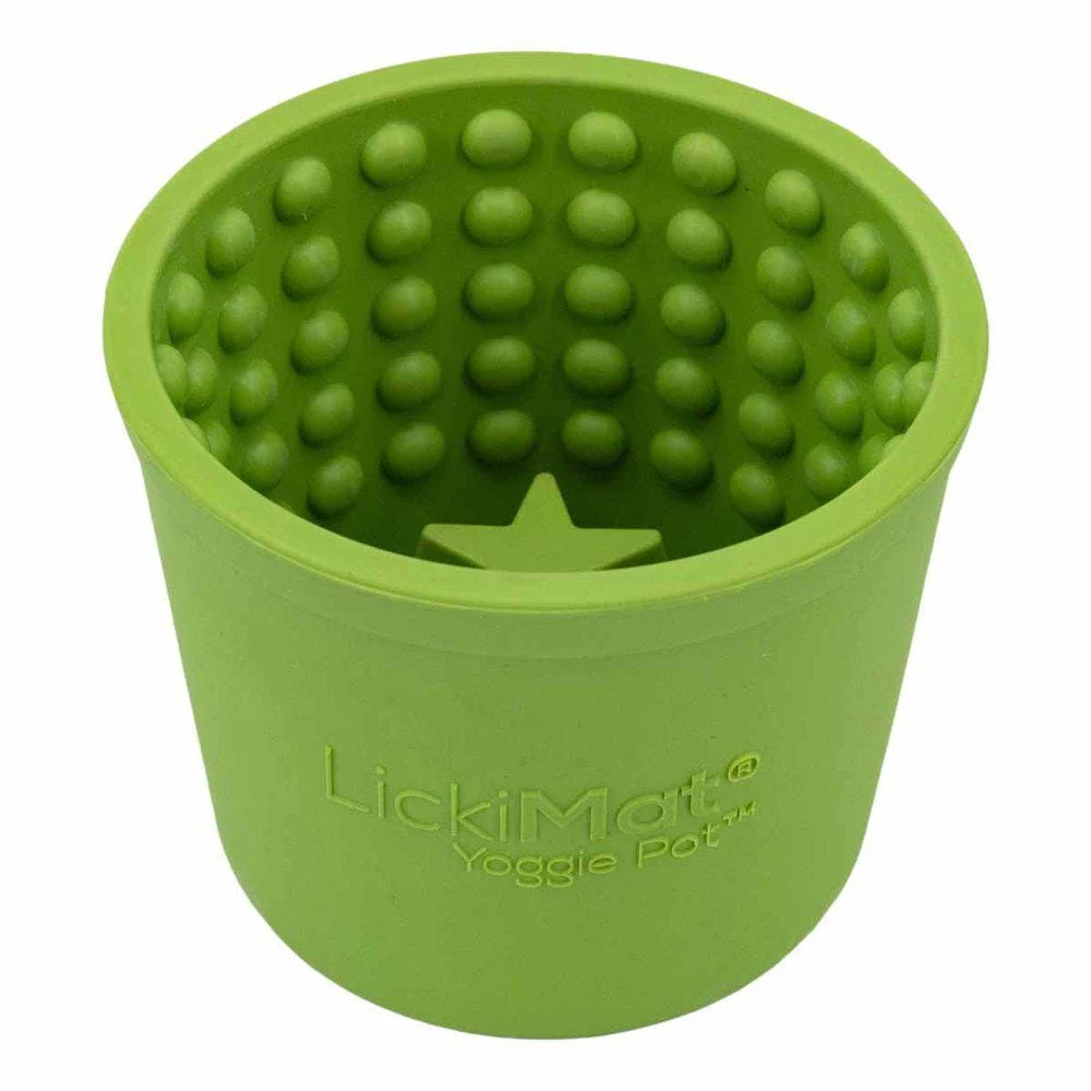Lickimat Yoggie Pot grønn