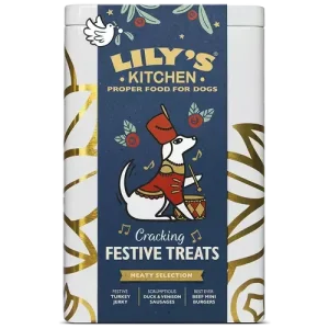 Lilys K. Cracking Festive Treats (tin with meaty treats) 300g
