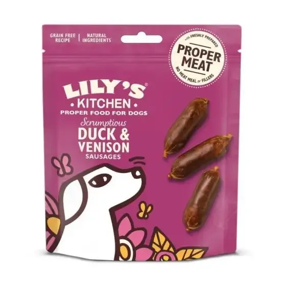 Lily’s Kitchen Duck & Venison Sausages