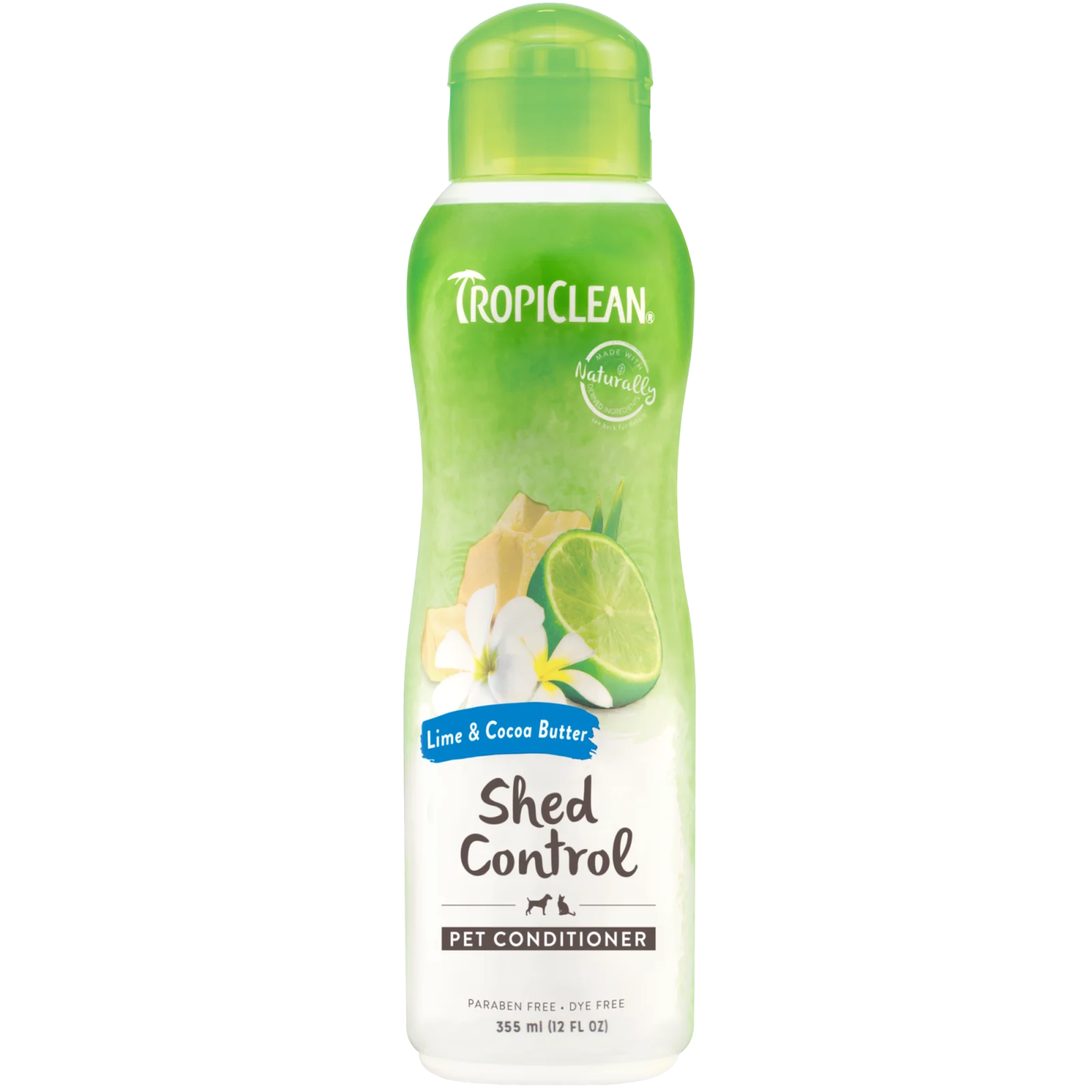 Lime & Cocoa Butter Shed Control Conditioner for kj忙ledyr