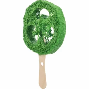 Lolly, Luffa/Træ, Ø 6X12 Cm