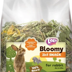 LoloPets Bloomy 2in1 Snacks Urteeng Kanin 500g