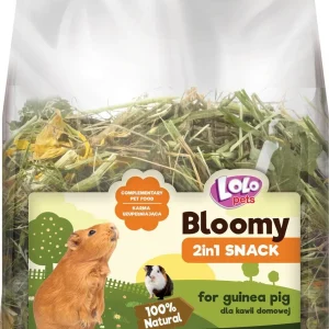 LoloPets Bloomy 2in1 Snacks Urteeng Marsvin 500g