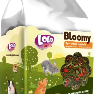 LoloPets Bloomy Grønn havre m/gulrot 150g