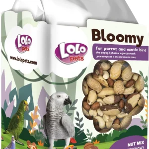 LoloPets Bloomy Nøttemiks til fugl 200g