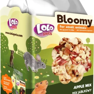 LoloPets Bloomy Tørket eple 100g