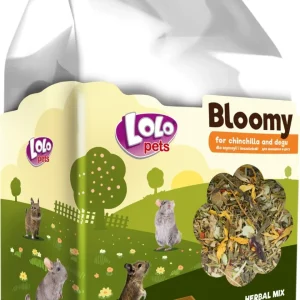 LoloPets Bloomy Urtemiks for chinchilla/degus 150g