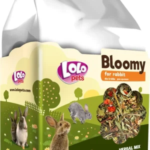 LoloPets Bloomy Urtemiks Kanin 150g