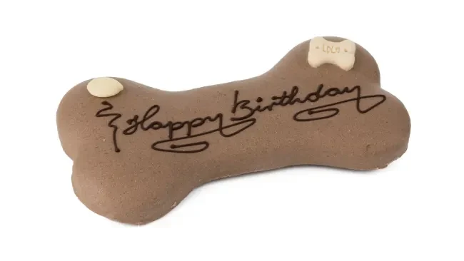 Lolopets Kake Happy Birthday M/Nøtter og Sjokolade 250gr
