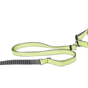 Løpebelte med elastisk line Gul