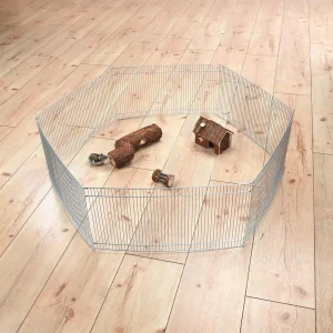 Luftegård til hamster m/6 elementer 48x25cm