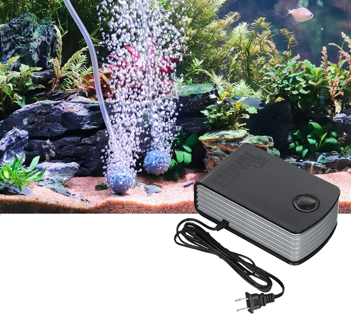 LUFTPUMPE Fluval Q2 - Image 2